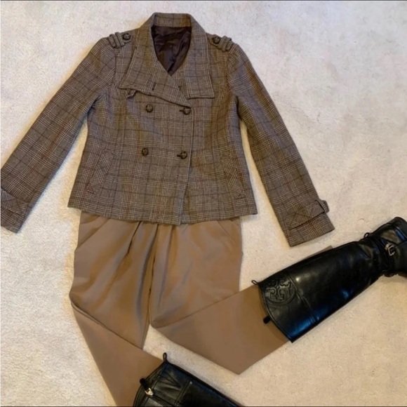 Vintage Chloe Style Military Wool Jacket Small - Picture 13 of 13